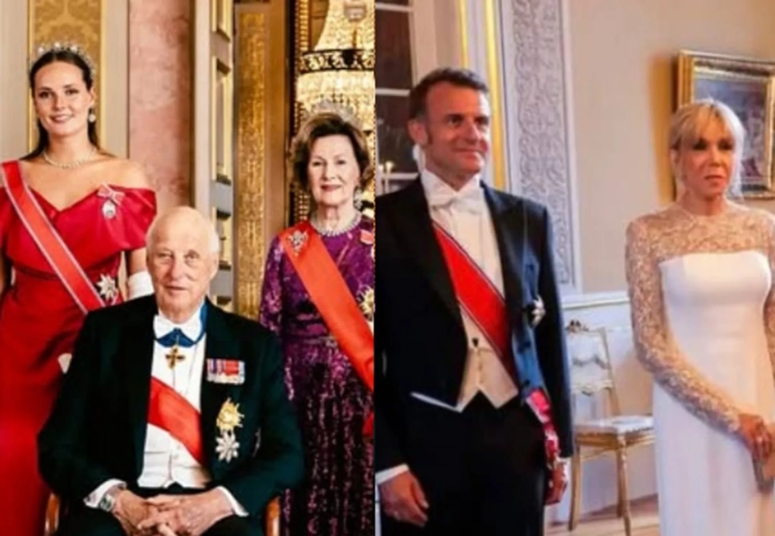 Эмманюэль и Брижит Макрон посетили Норвегию с официальным визитом